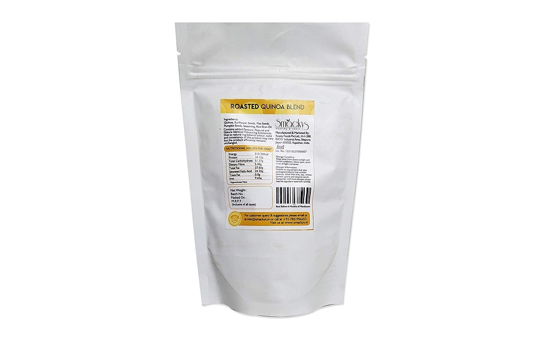 Smackys Roasted Quinoa Blend    Pack  127 grams